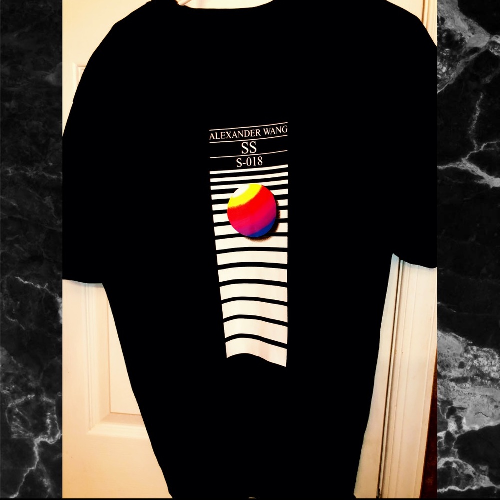 AWG (ALEXANDER WANG) SS18 T-SHIRT. SUPREME
